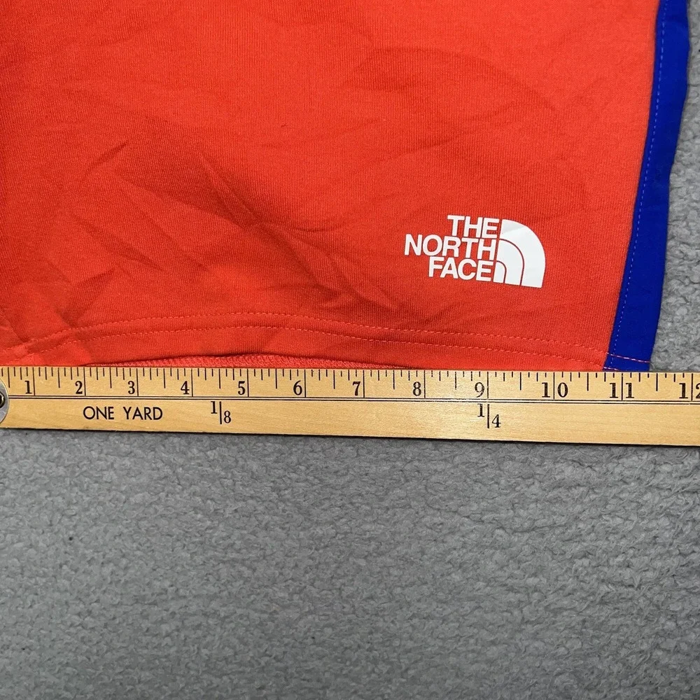 The North Face Shorts Men's‎ Size S Orange Zipped Pockets Drawstring Board